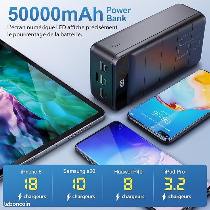 Batterie Externe Personnalisable 5000mah 'powertouch