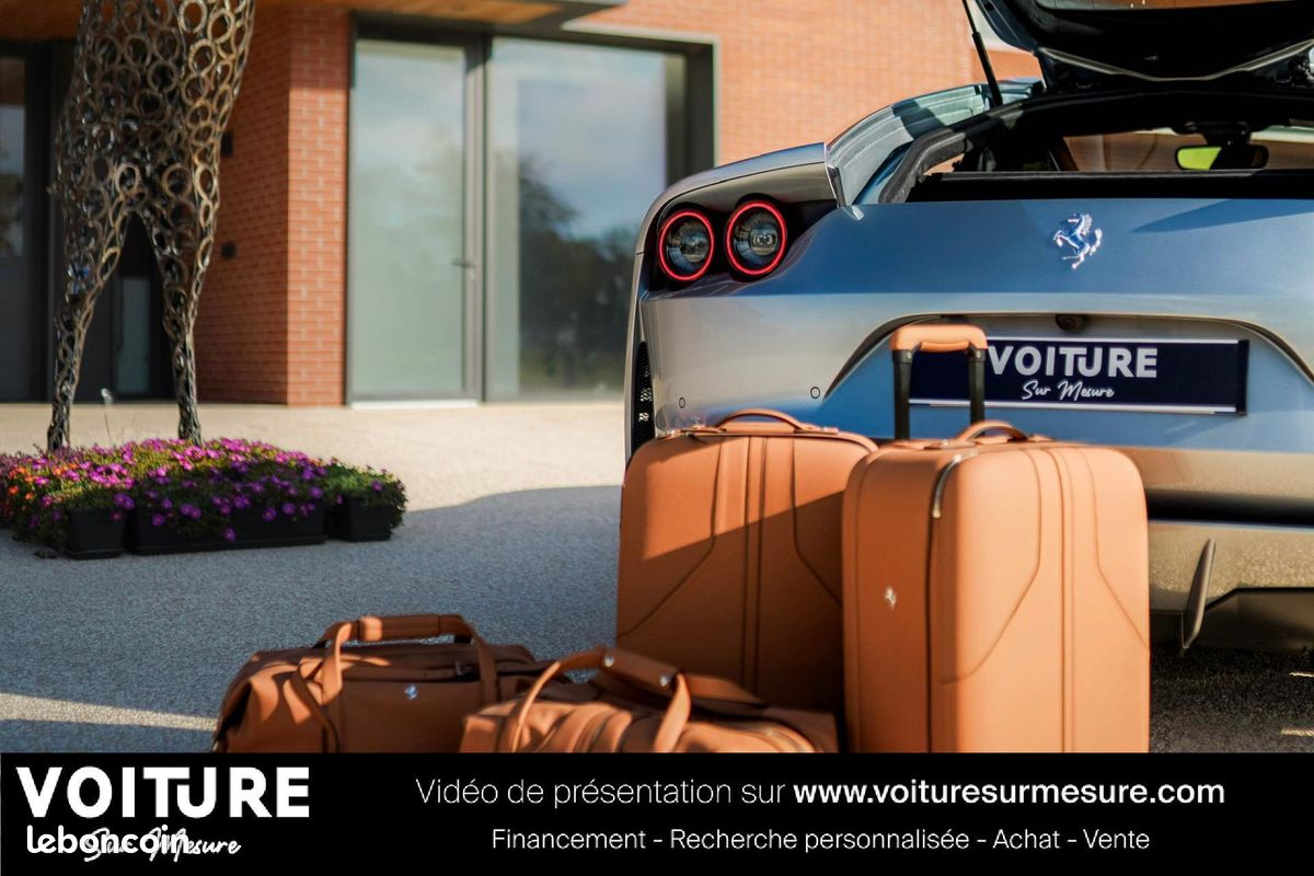 FERRARI 812 SUPERFAST 6.5i V12 800ch - carbone - sièges perf - set bagages (image 12)