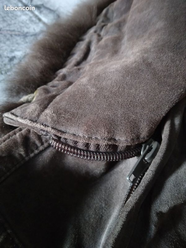 Manteau marron "Echt Leder" (image 5)