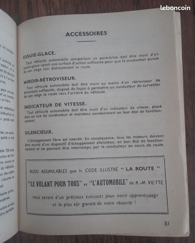 Lot de 3 anciens livre vintage du code de la route (image 10)