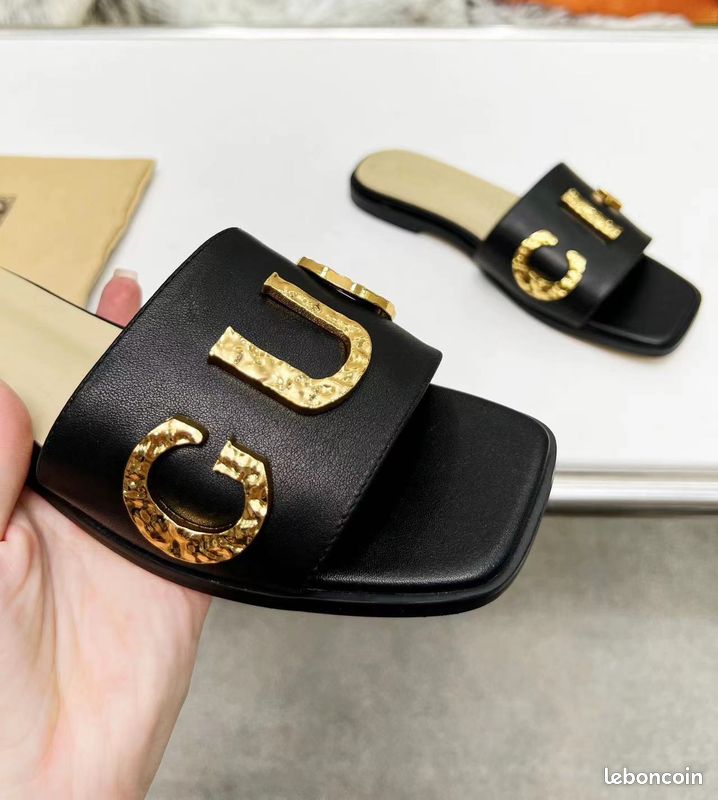 Chausson Pantoufle Gucci Femme Chaussons Gucci En Caoutchouc Rose