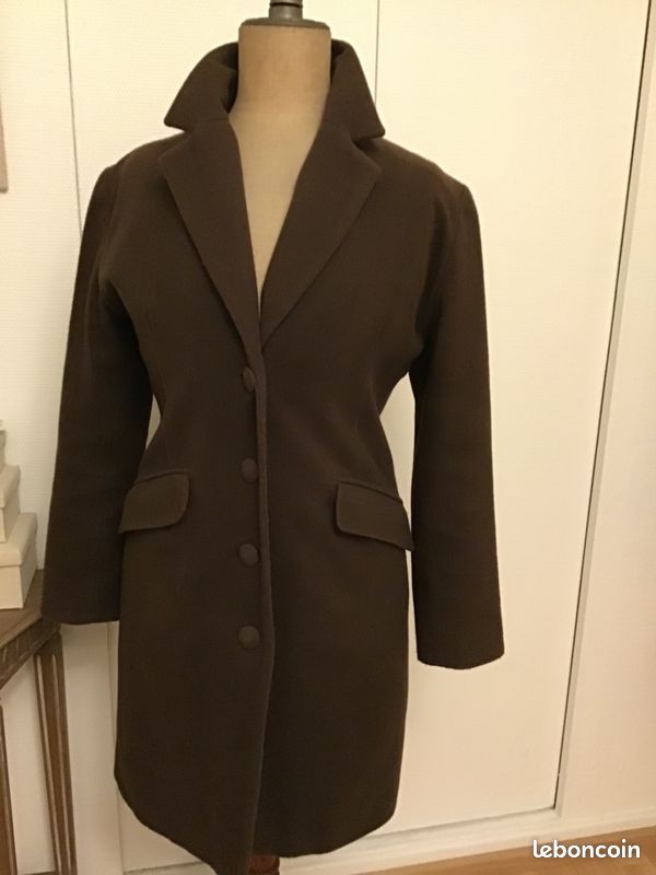 Manteau marron en 38 (image 2)
