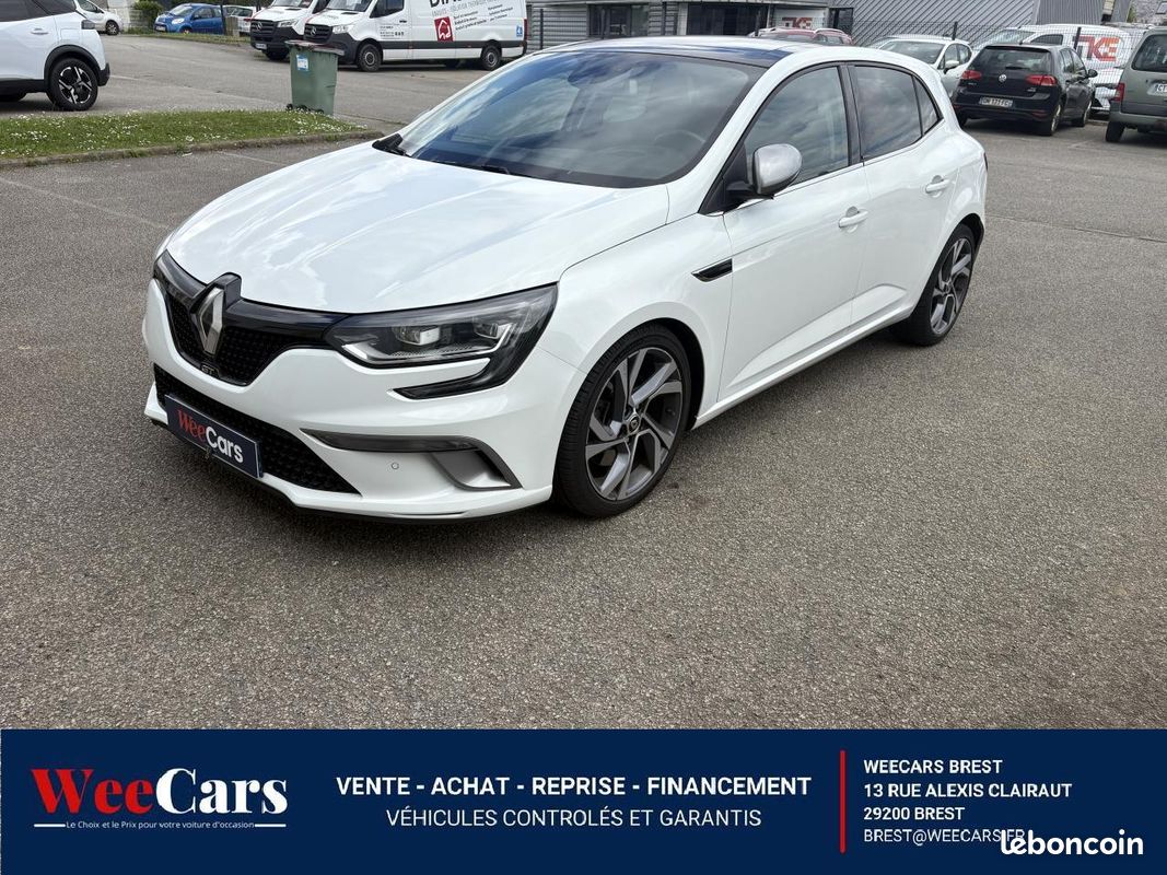Renault megane 1.6 tce 205 energy gt edc bva (image 1)