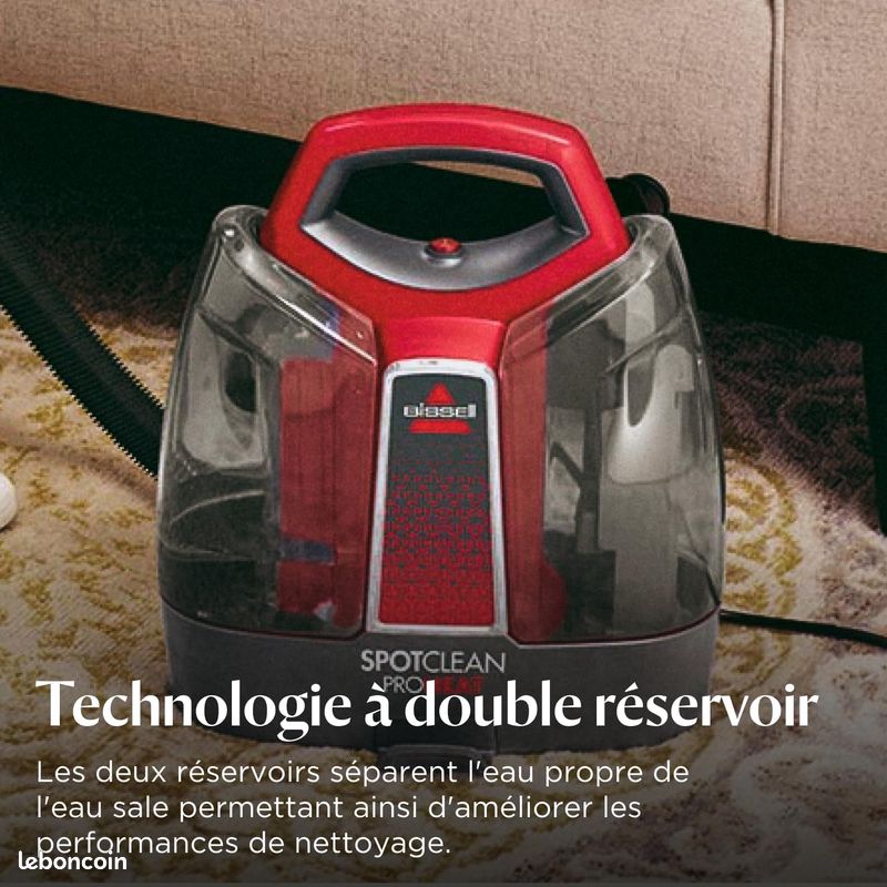 Location Shampouineuse / Injecteur Extracteur Bissell SpotClean ProHeat (image 1)
