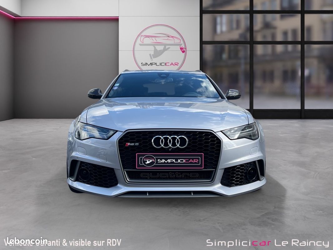 AUDI RS6 PERFORMANCE 605Ch Toit Ouvrant Bose CarPlay Caméra 3D Freins Céramique Toutes Options Suivi Complet Audi Garantie 12 mois (image 4)