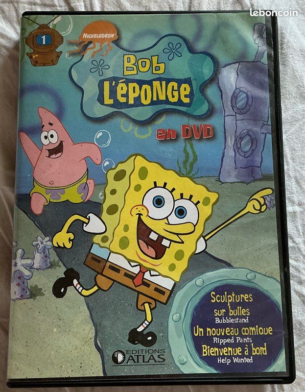 DVD – Bob l’éponge : Sculpture sur bulles Édition Atlas (image 1)