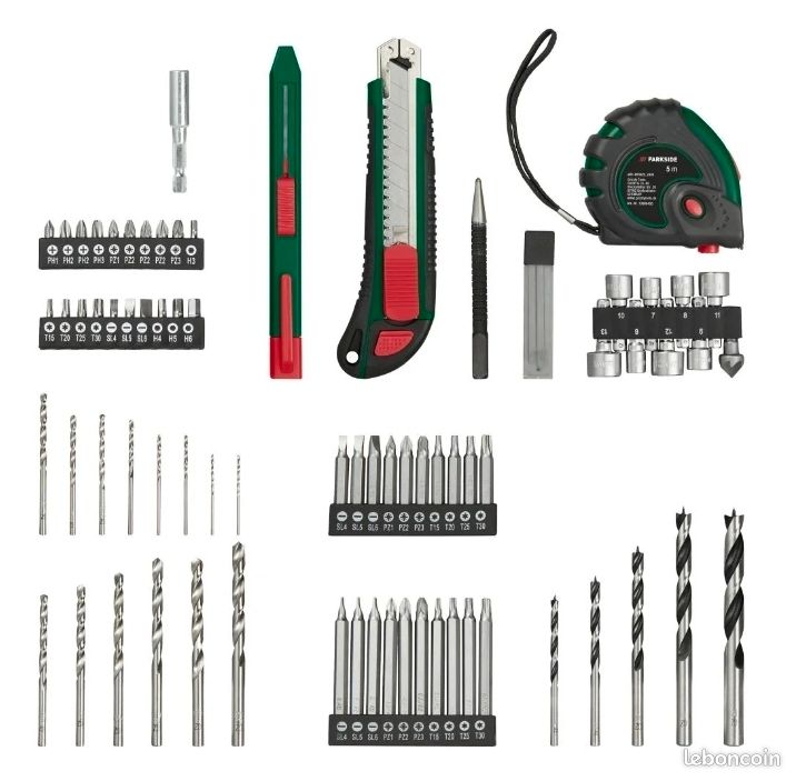 Set Perceuse-Visseuse sans fil Parkside (image 6)