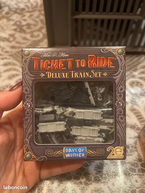 Les Aventuriers Du Rail - 5 Sets De Trains Deluxe - 20ème Anniversaire - NEUF