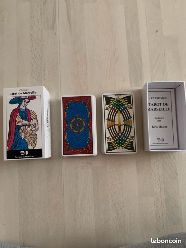 Tarot de Marseille avec le grand livre des tirages (image 5)