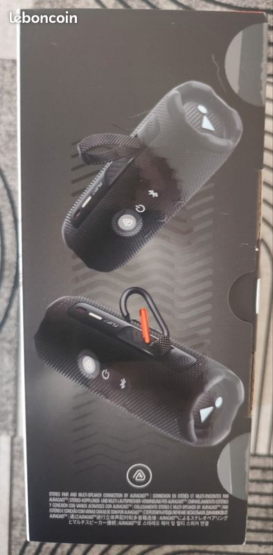 Enceinte sans fil Jbl Flip 7 Noir - portable