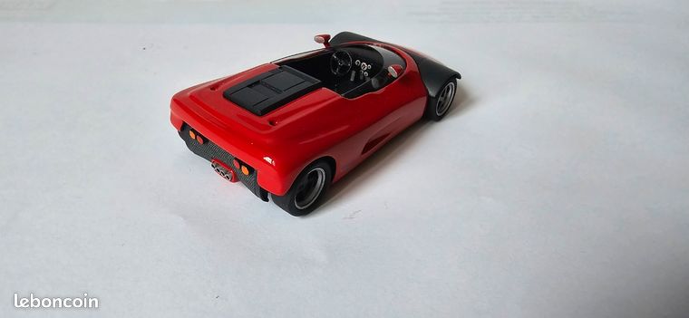 Kit Maquette 1/43 ALEZAN MODELS – Michalak Ferrari V8 Cilindro – 1989 – Jaune