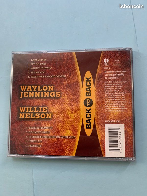 CD Waylon Jennings Willie Nelson (image 2)