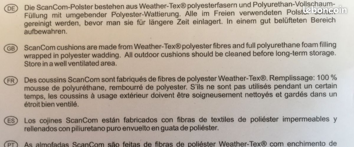 Matelas coussins de transat (image 5)
