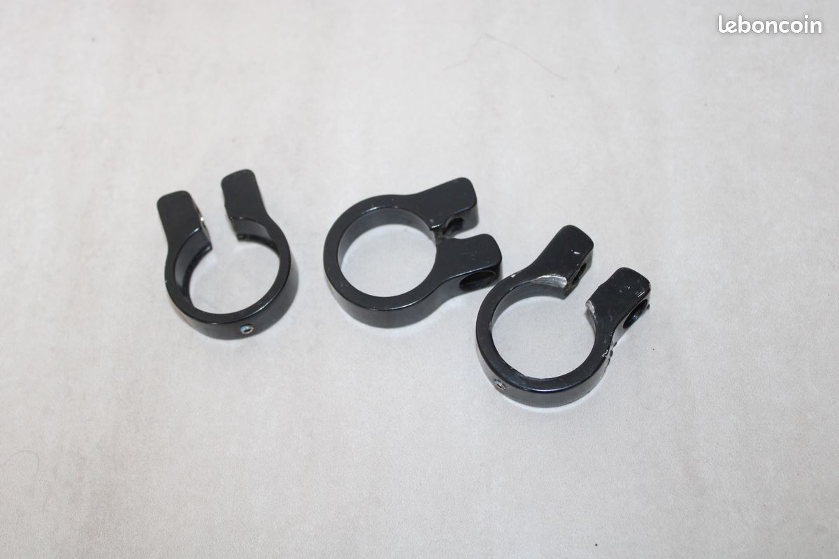 Lot 3 serrages de selle en 32 mm ancien occasion collection (image 1)