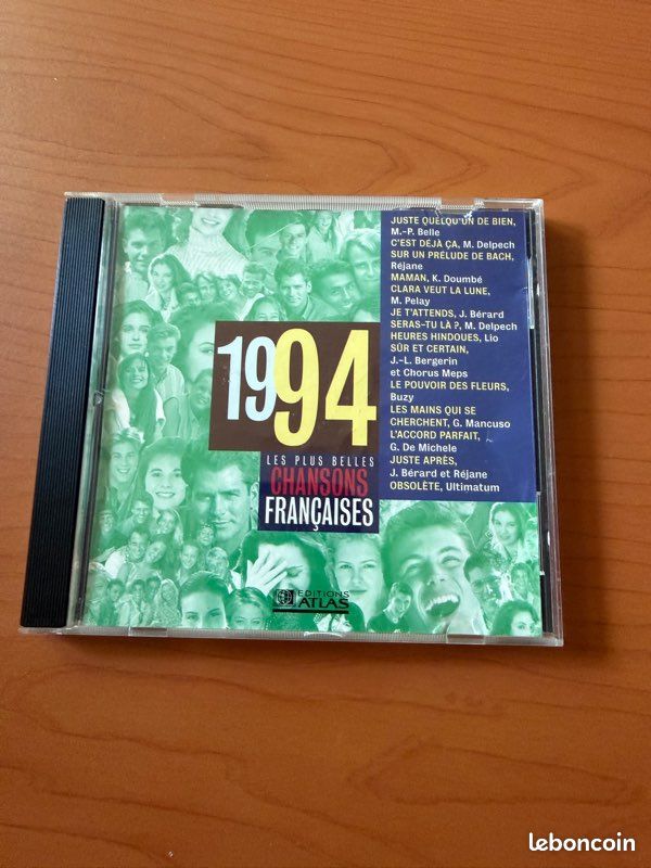 CD Musique 1994 les plus belles chansons françaises (image 1)