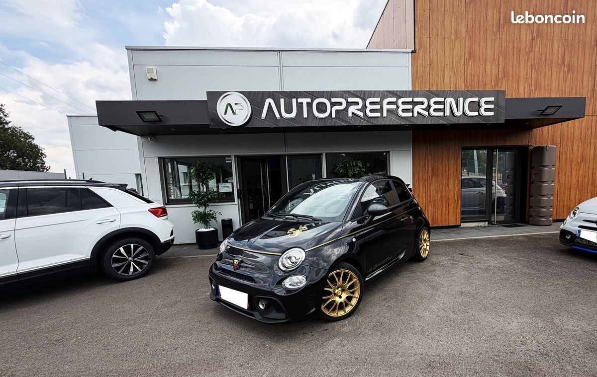 Abarth 500C 1.4 TURBO T-JET 165 CH 595 SCORPIONEORO*1ER MAIN*EDITION 2000 EXEMPLAIRES (image 1)