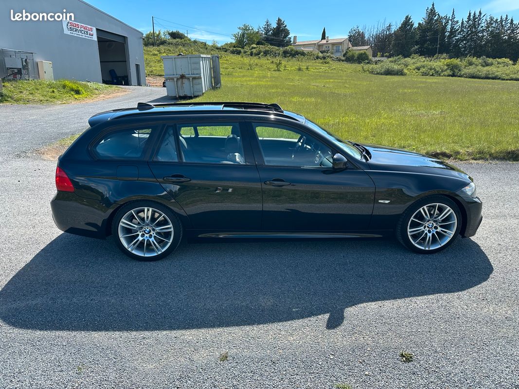 BMW 330i pack m E91 Touring LCI Phase 2 330 i Pack M propulsion / Toit panoramique / GPS Professional / Sièges électriques cuir / Xénon / Jantes 18” M / superbe état /Garantie 3 mois (image 4)