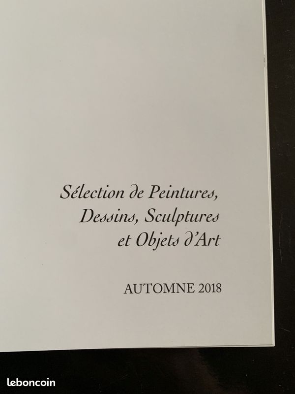 Sélection de Peintures, Dessins, Sculptures et Objets d'Art - Automne 2018 - F. Baulme Fine Arts (image 2)