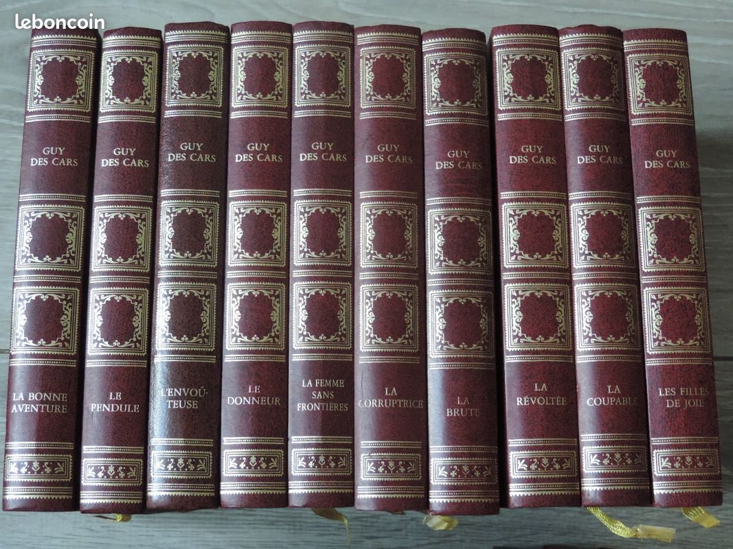 Collection livres broches « guy des cars » x 19 (image 4)