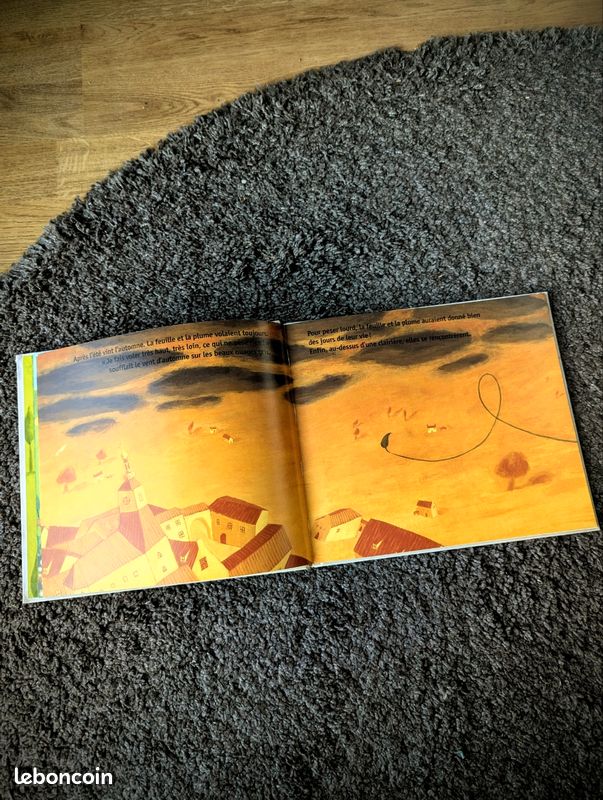 Livre Plume et feuille de Olivier De Vleeschouwer et Ingrid Monchy casterman (image 12)