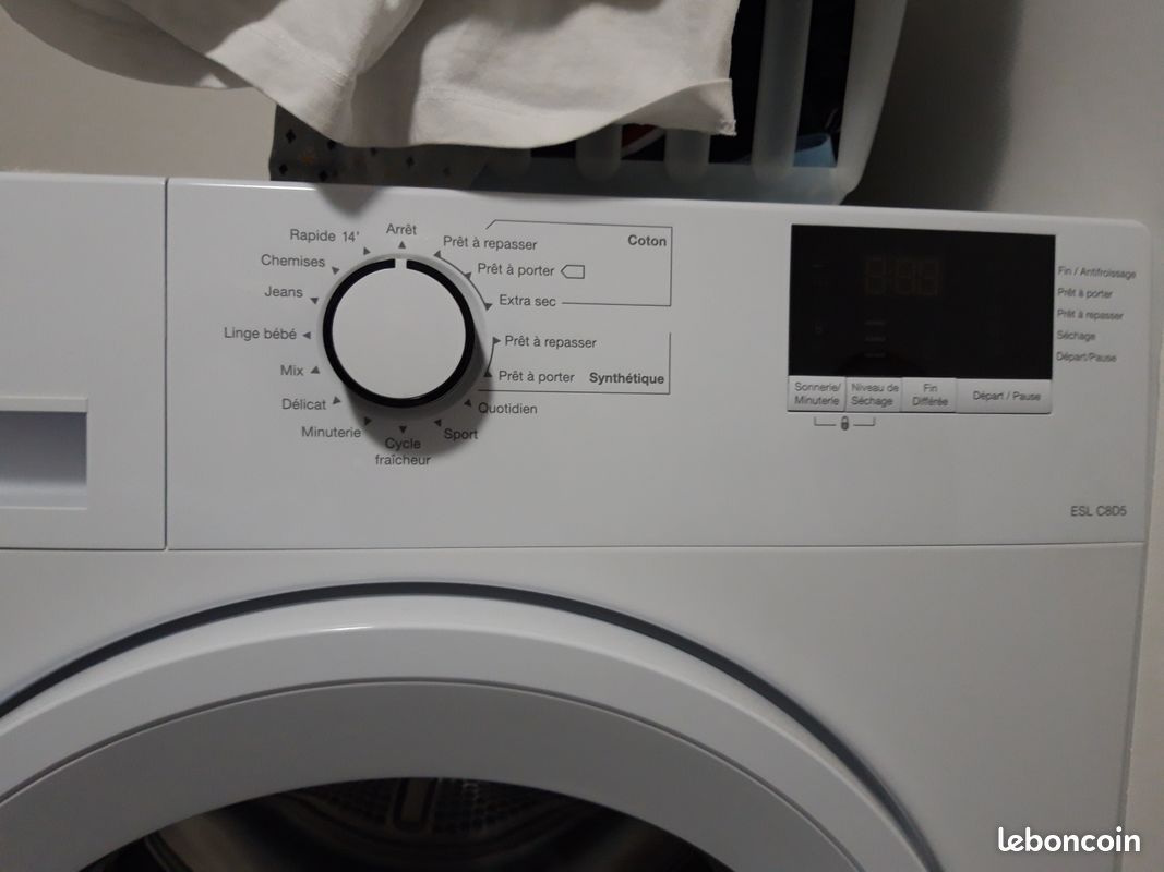 Seche linge esl c8d5 (image 1)