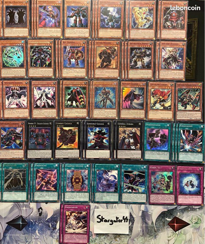 Yu Gi Oh Base/Support Gogogo, Dododo, Gagaga, Zubaba - Collection