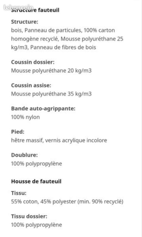 Fauteuils Ikea (image 7)