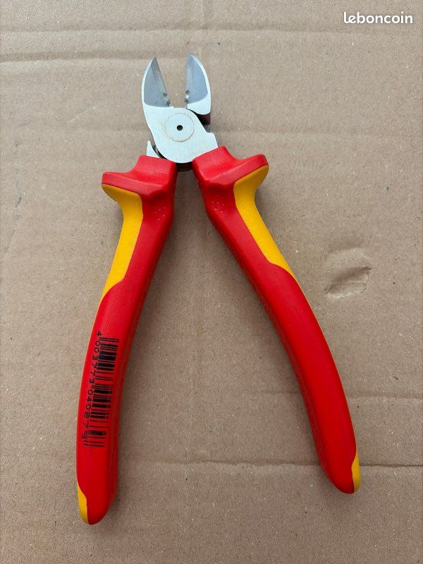 Pince à dénuder coupante isolé knipex (image 2)