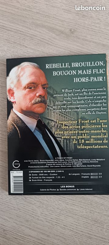 Plusieurs saisons de la série Inspecteur Frost en DVD (image 4)