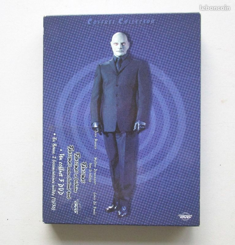 Coffret Louis De Funès Fantomas Trilogie intégrale 3 DVD - Très Bon ...