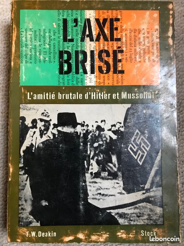 L'axe brisé, F.X DEAKIN chez STOCK (image 1)