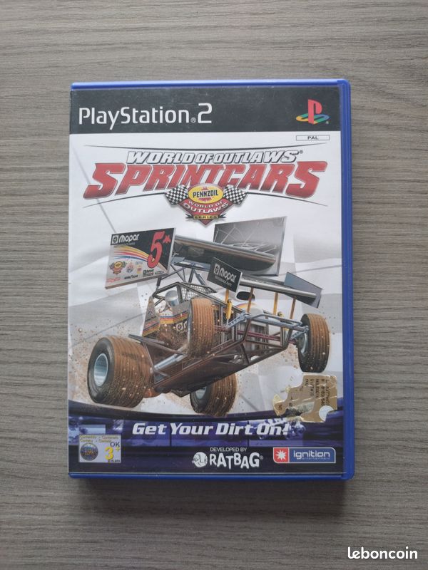 World Of Outlaws Sprint Cars (Playstation 2 Ps2