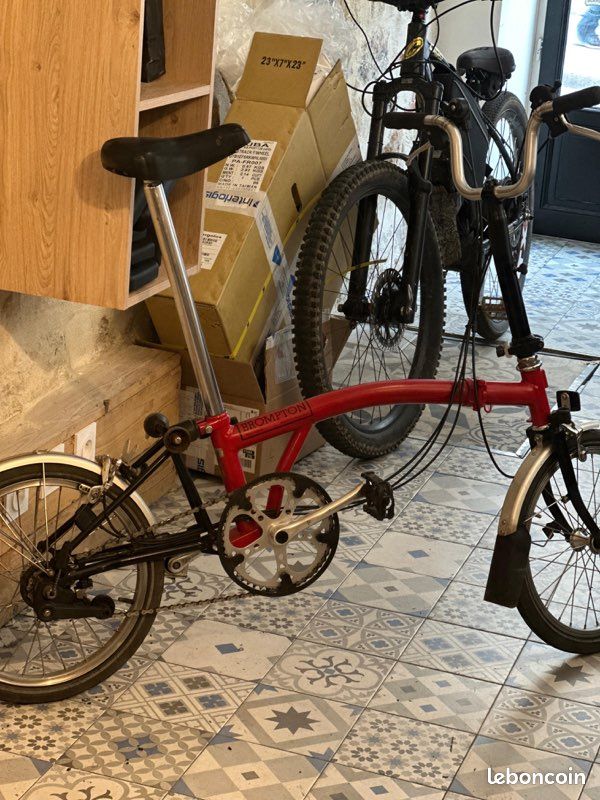 Bicyclette Brompton Vitesses Vélo Pliant Brompton X Tour De France