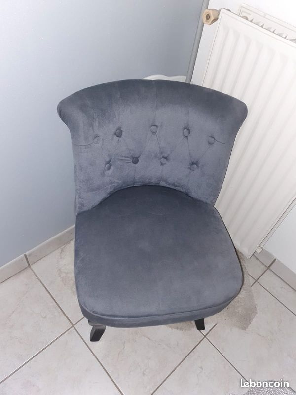 Fauteuil Lounge Neuf + chaise type transat (image 1)