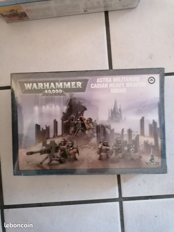 Warhammer 40K - Astra Militarum - Escouade d’armes Lourdes (image 1)