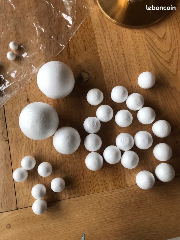 Boules polystyrène (image 1)