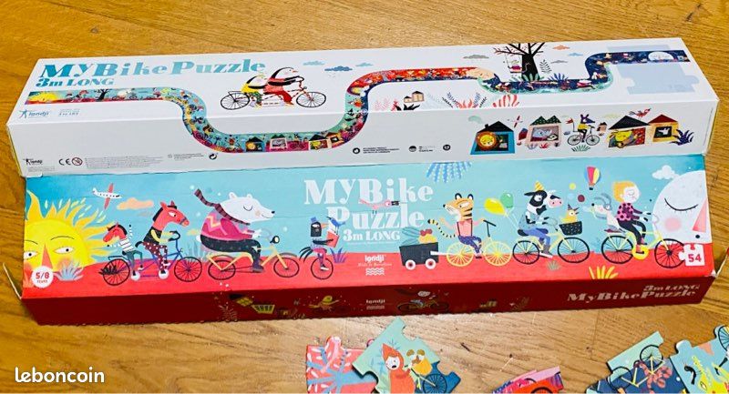 Big Puzzle "My Bike", 3 mètre long, très bon état (image 2)