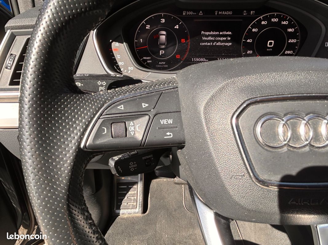 Audi q5 3.0 v6 tdi 286ch tiptronic 8 quattro s line - attelage élèctrique - carplay (image 26)