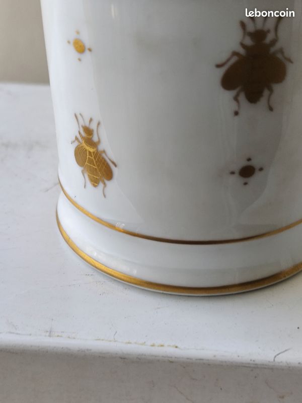 Tisanière En Porcelaine De Poupée Napoléon, Motif Aigle Impérial, Occasion