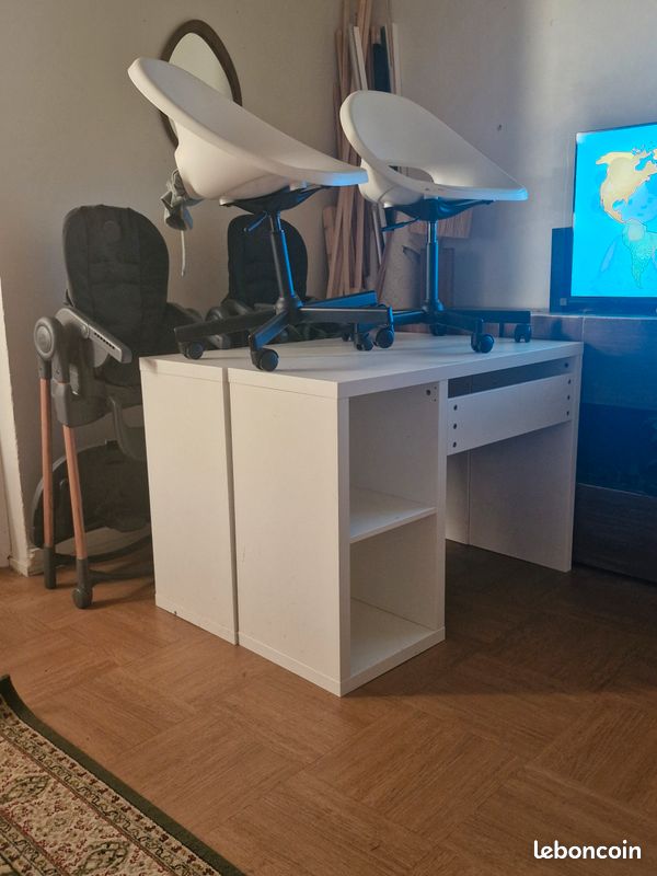 Bureaux kallax + chaises (image 3)