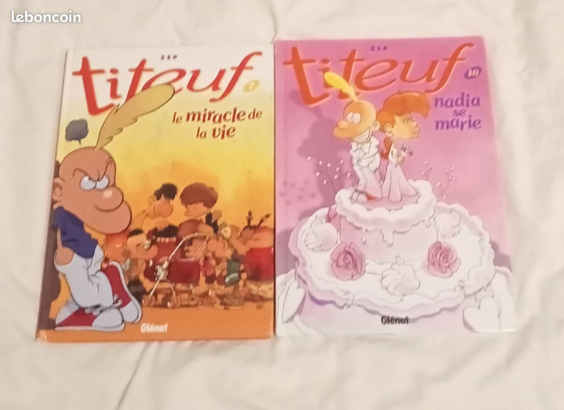 Lot de 2 BD Titeuf (image 1)