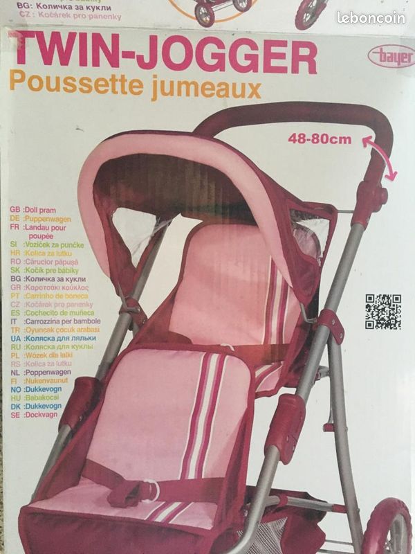 Poussette jumeaux (image 1)
