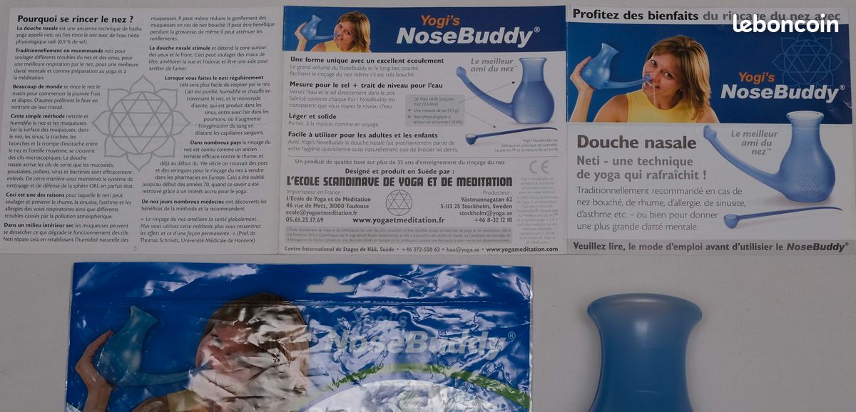 Douche Nasale électrique Avec Sel - Pour Adultes Et Enfants - Soulagement Sinusite Et Allergies - Portable Et Doux