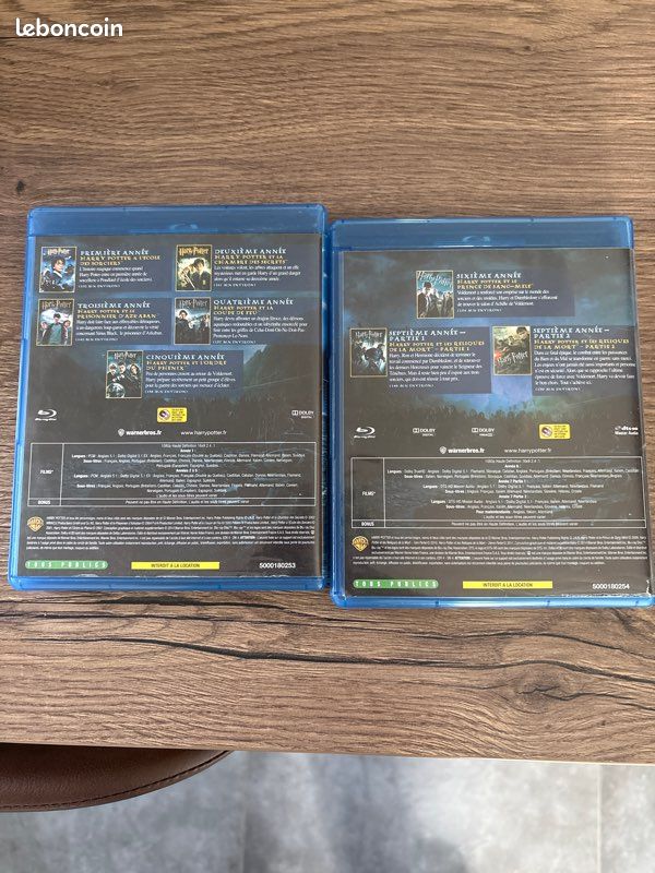 Blu-ray Harry Potter (image 2)