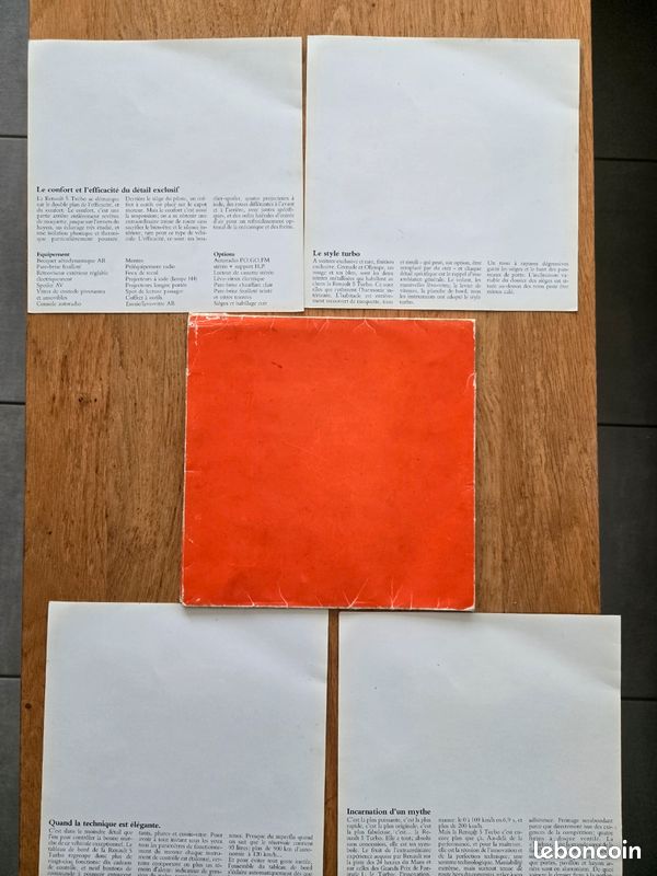 Brochure renault 5 Turbo (image 7)