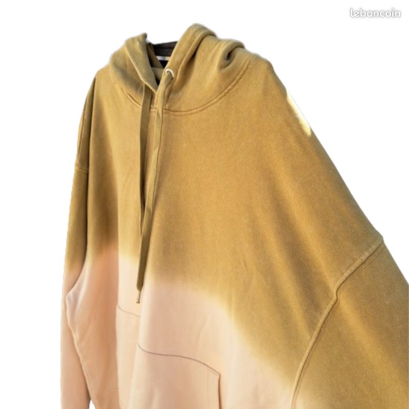 Hoodies/Sweat capuche bicolore tie & dye 100% coton biologique FAIR WEAR (image 2)
