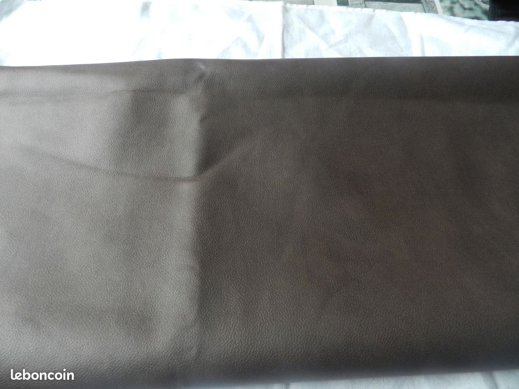 Simili cuir marron (image 2)