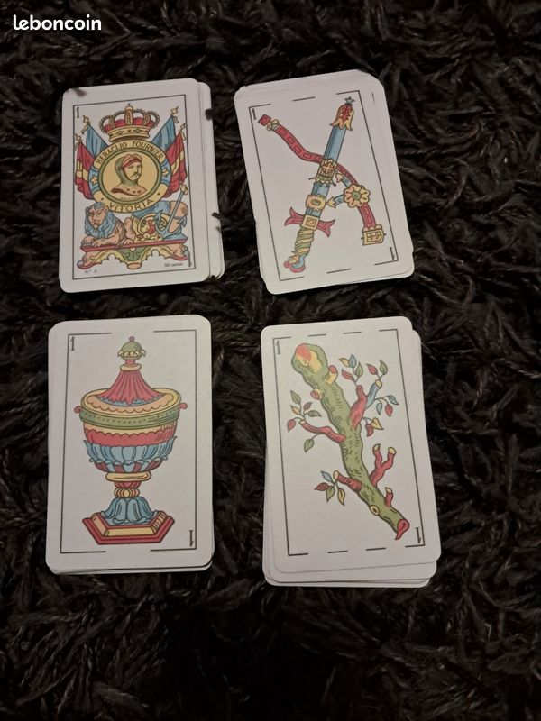 Jeu de cartes à enseignes espagnoles (baraja española) (image 1)