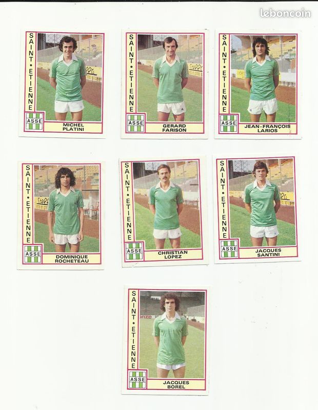 Michel Platini - A.S. Saint-Etienne - Football 80 en Images 283 - Prix & Rareté Michel Platini - A.S. Saint-Etienne - Football 80 en Images 283 - Prix & Rareté