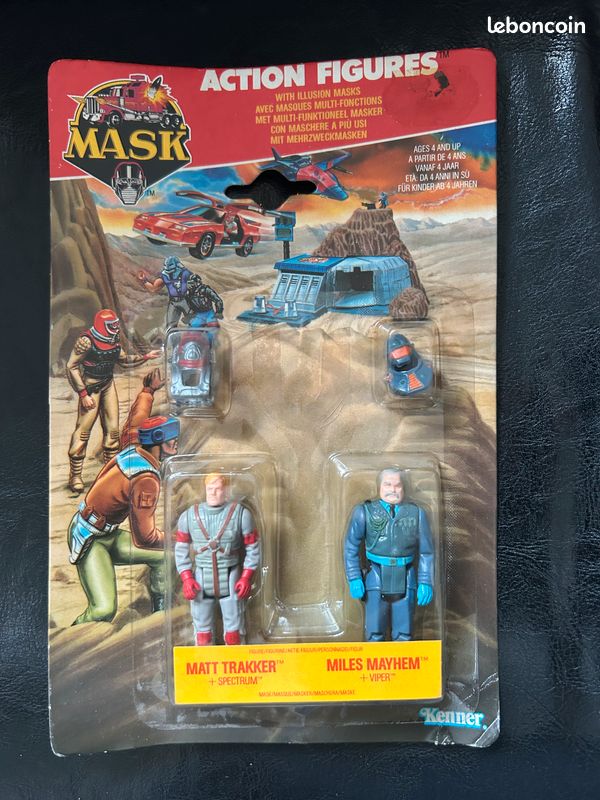 Figurine M.A.S.K. Kenner – Rescue Mission – Avec Masque Et Accessoires